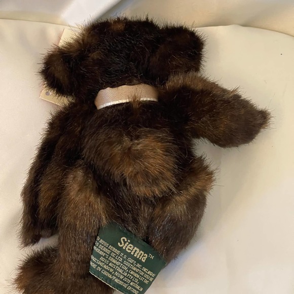 Russ Sienna Faux Fur Make Someone Happy Plush 6" Bear (Pre-owned) - Picture 3 of 4